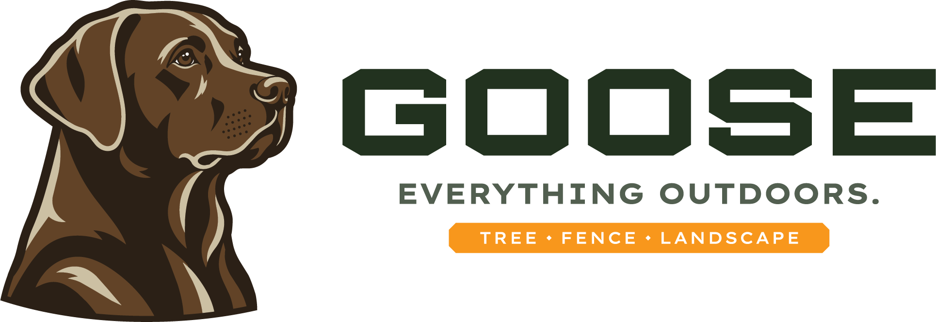 Goose Tree Fence Landscape