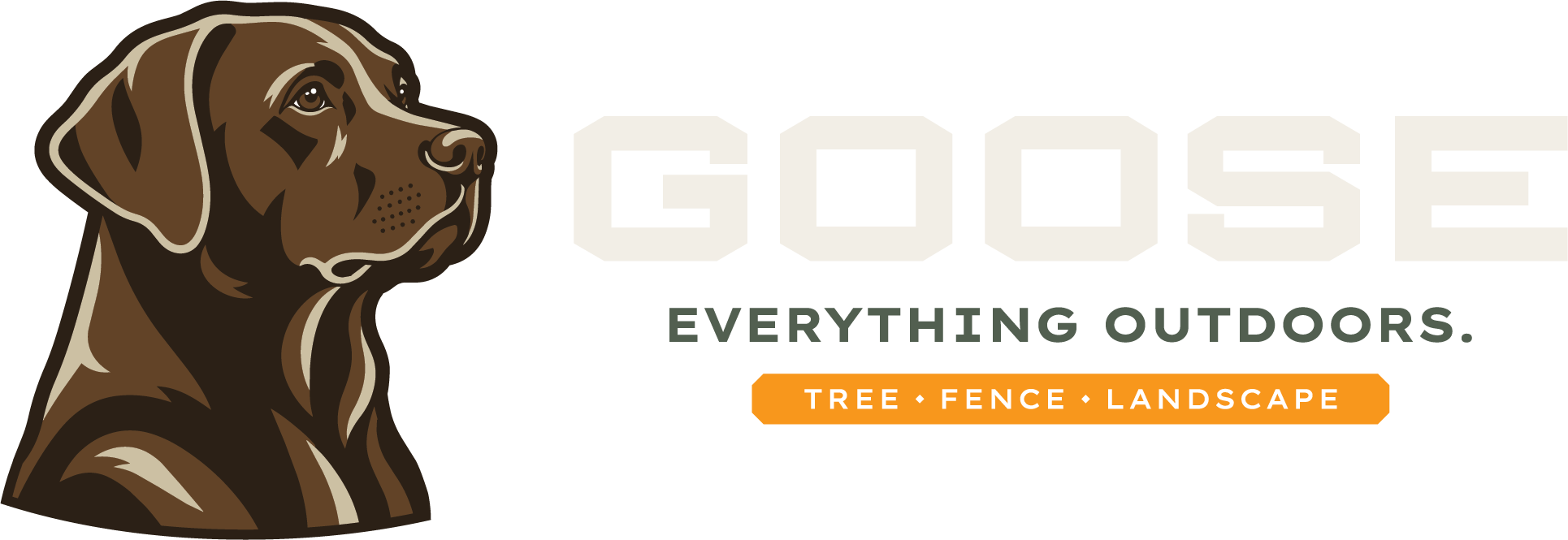 Goose Tree Fence Landscape